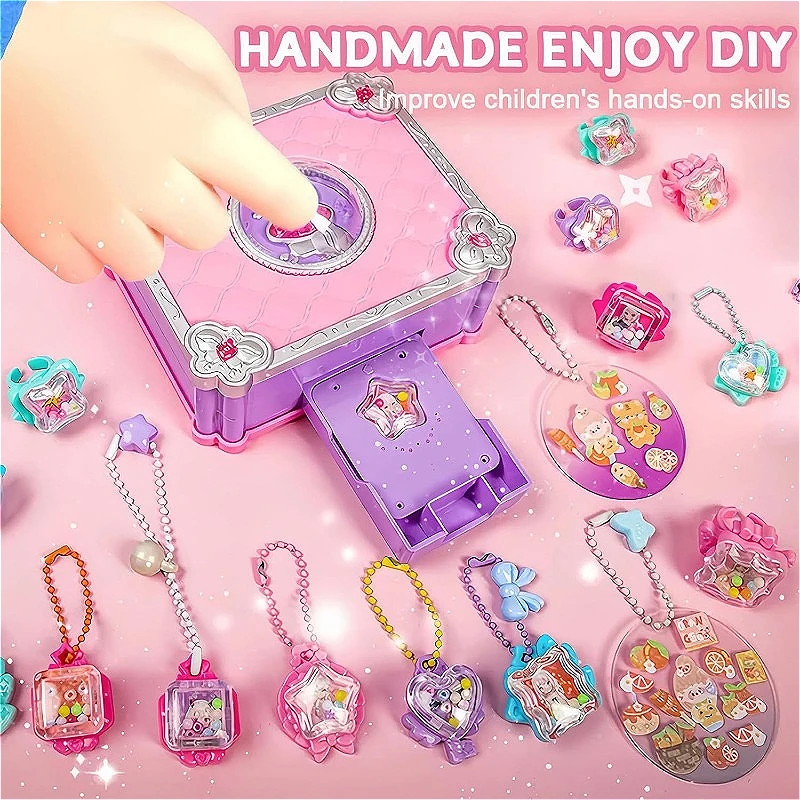 Jewelry Making Kit For Kids - 3D Sticker Maker Kit DIY Schmuckherstellung