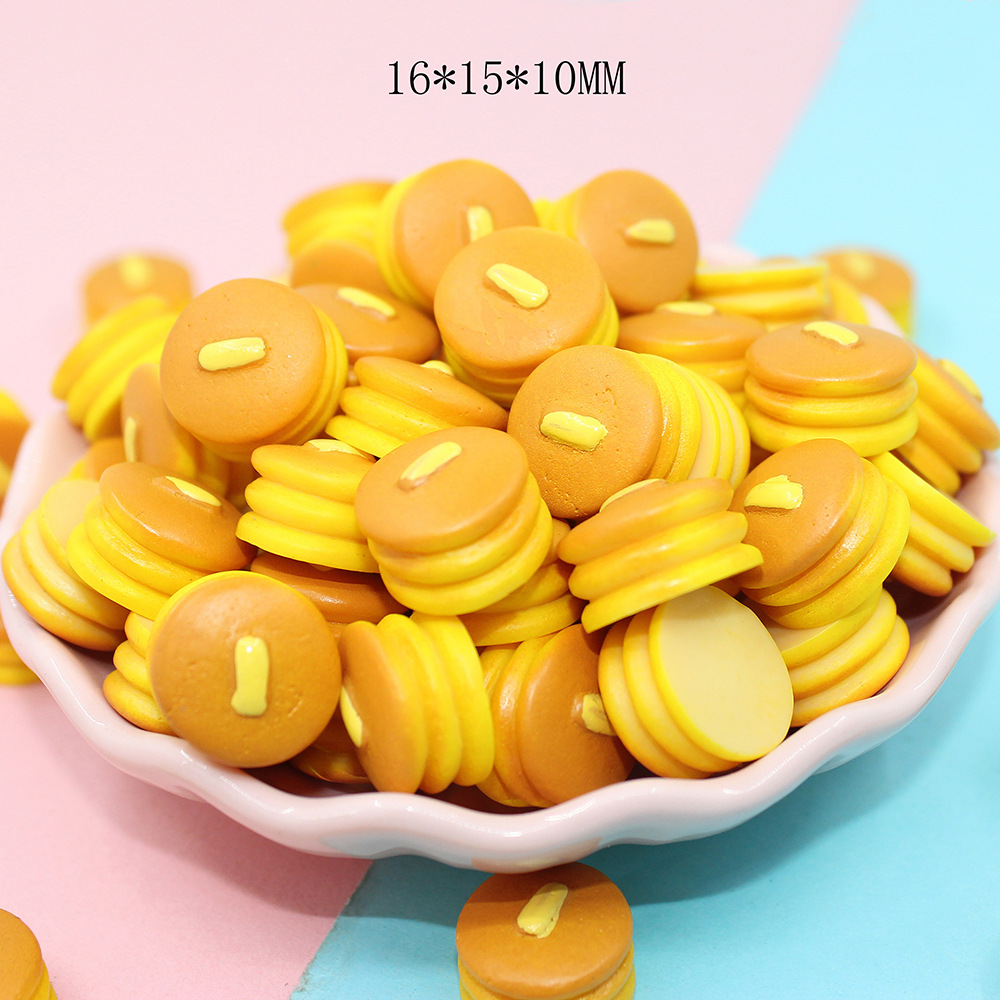 Jewelry Making Japan - 20Pcs Mini Spielen Spielzeug Dorayaki Miniatur
