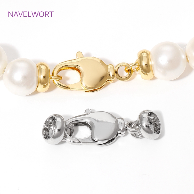 Jewelry Making Designs - Karabinerverschluss aus 18 Karat vergoldetem Messing,