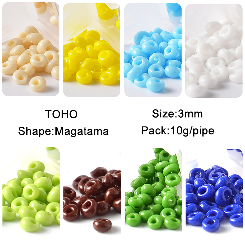 3mm Japan TOHO Perlen Magatama – Jewelry Making Japan Bewertung und Preis
