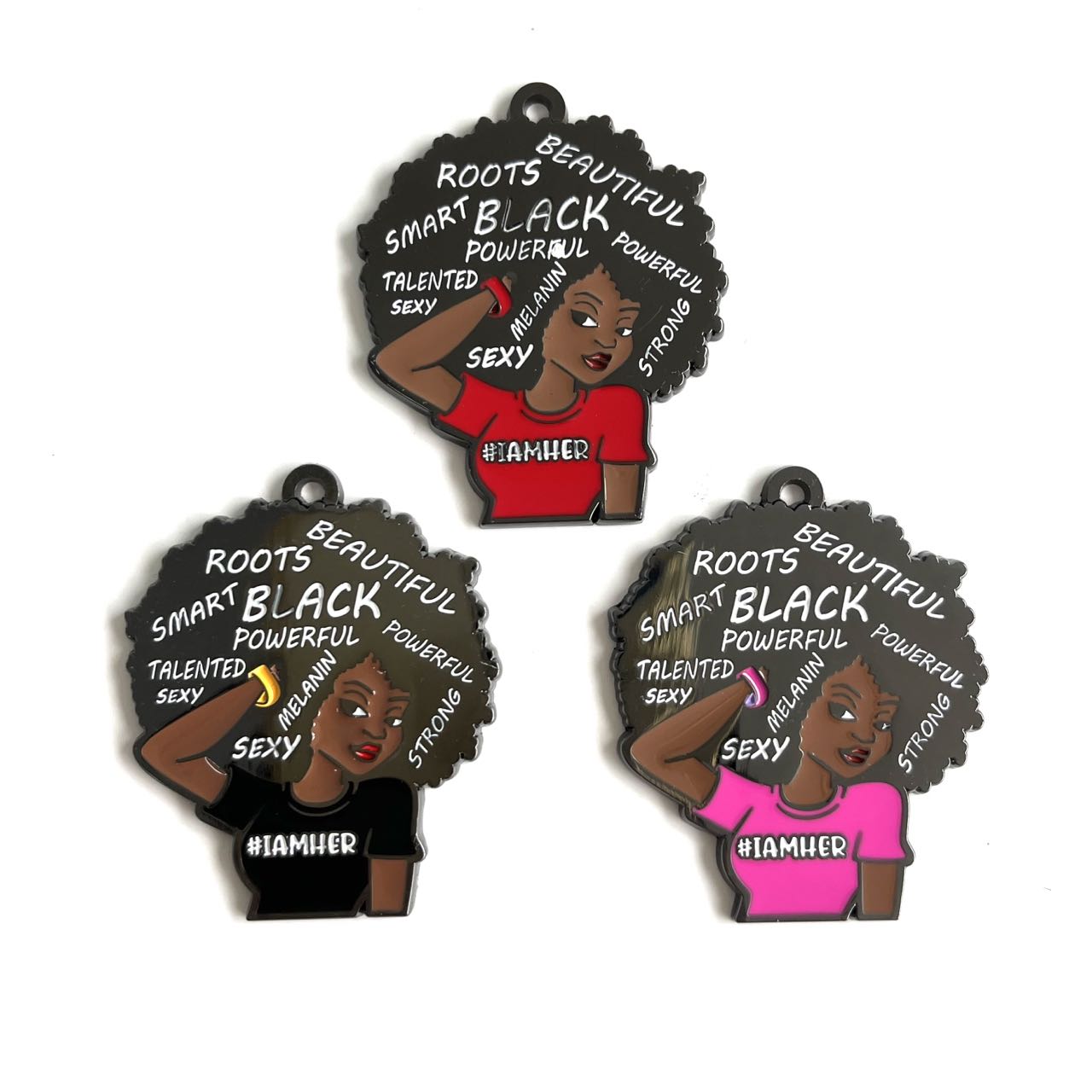 5 teile/los Afro amerikaner Sc – Jewelry Making History Bewertung und Preis