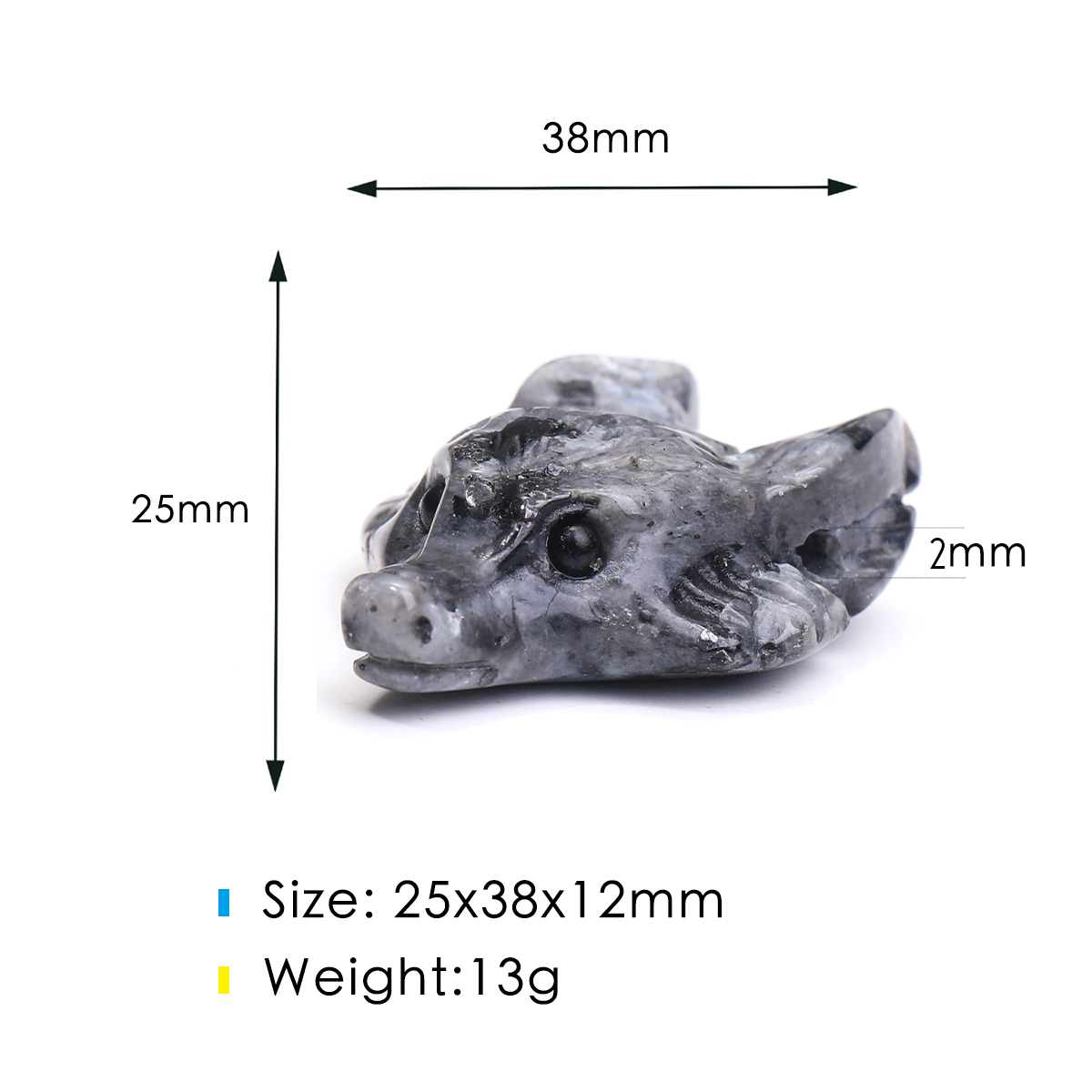 Fuchs-Anhänger Natürlicher Hei – Jewelry Making Japan Bewertung und Preis