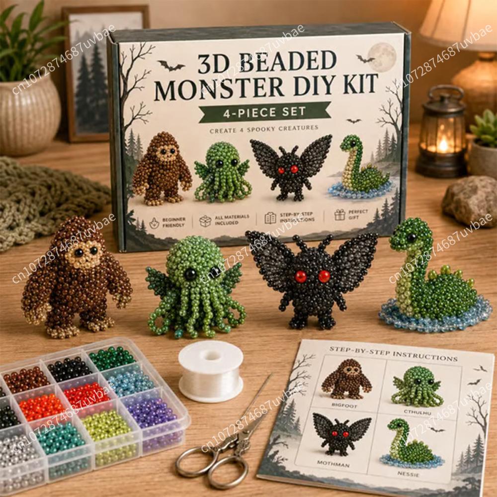 Mini 3D Tierperlen-Bastelset N – Jewelry Making Kit For Kids Bewertung und Preis