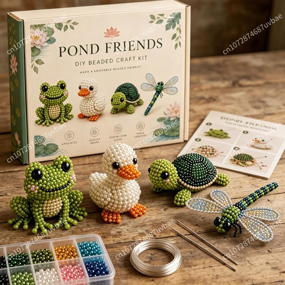 Mini 3D Tierperlen-Bastelset N – Jewelry Making Kit For Kids Bewertung und Preis