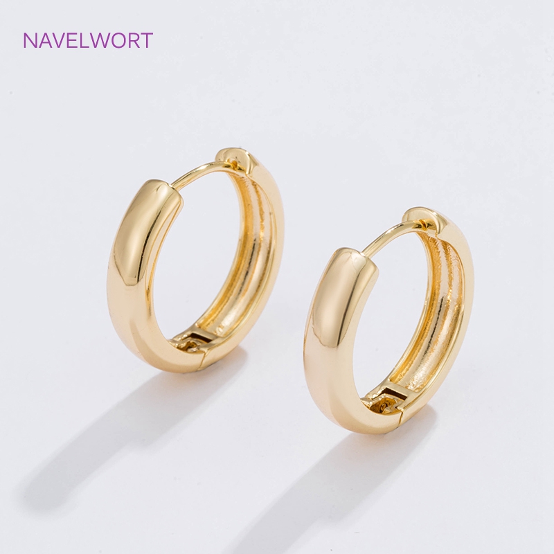 6 Größen vergoldete Kreisohrri – Jewelry Making Designs Bewertung und Preis