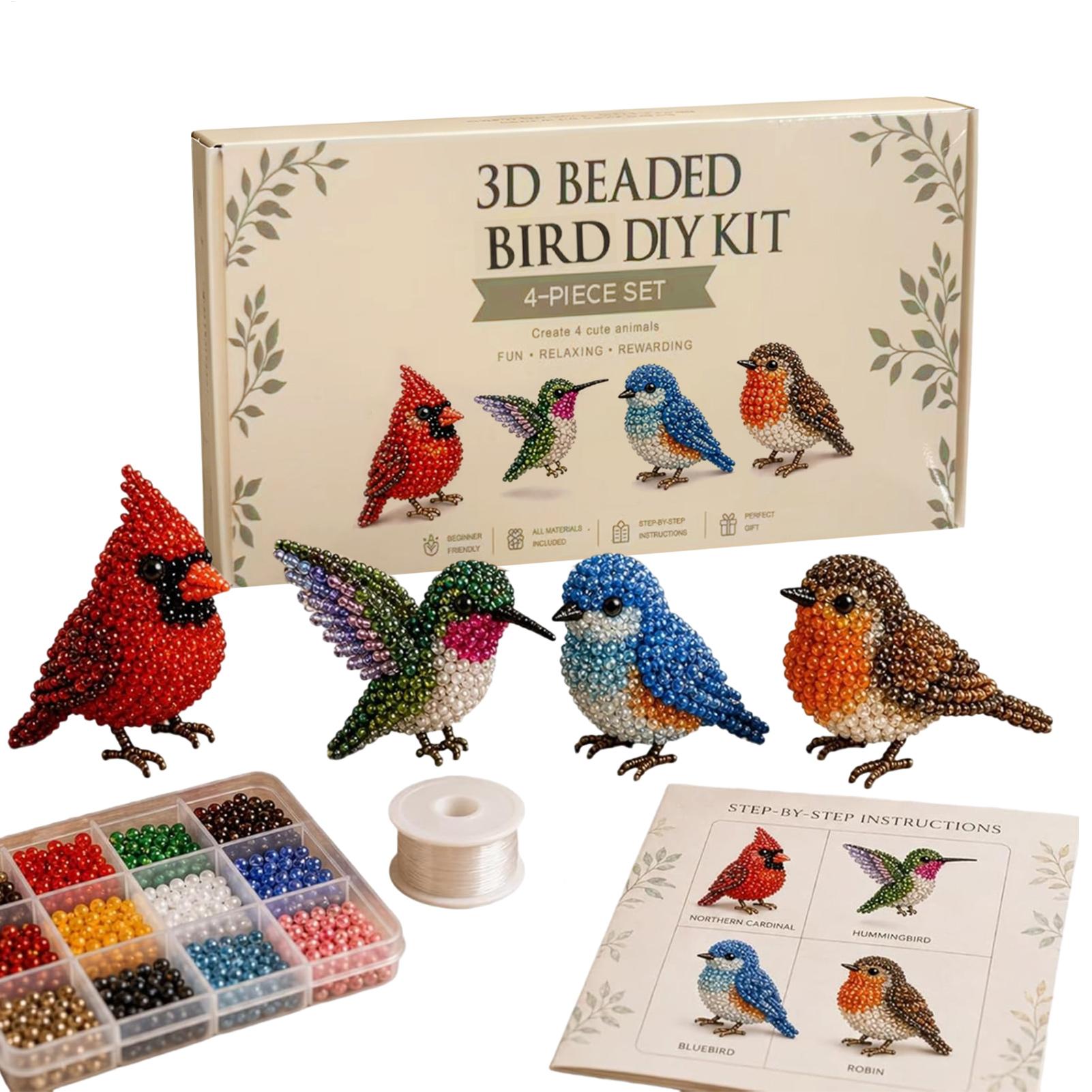 DIY 3D Perlen-Tier-Set Handgem – Jewelry Making Kit For Kids Bewertung und Preis