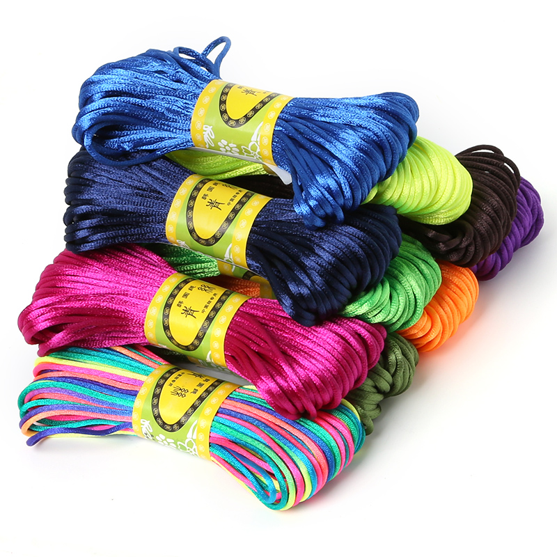 2,5mm 20m Satin Rattail Silk M – Knotting Cord Silk Bewertung und Preis