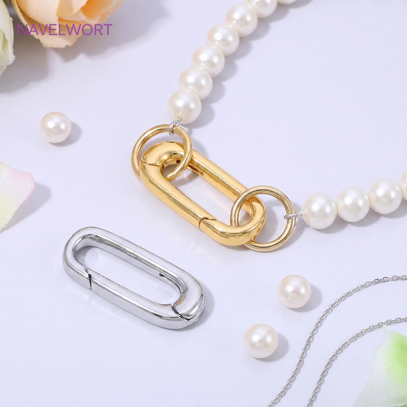 1/2/4 Stück 18K vergoldete ova – Jewelry Making Designs Bewertung und Preis