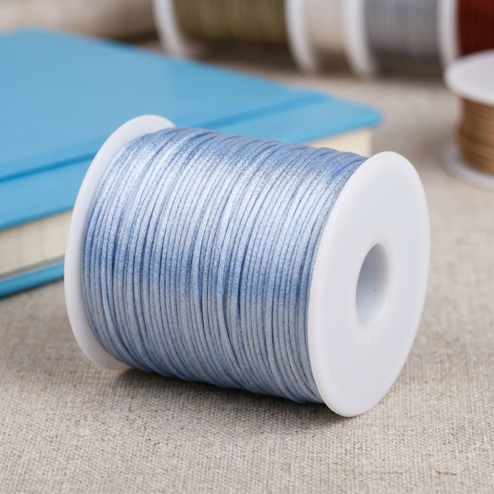 100m Bastelschnur 1,5mm Satin- – Knotting Cord Silk Bewertung und Preis