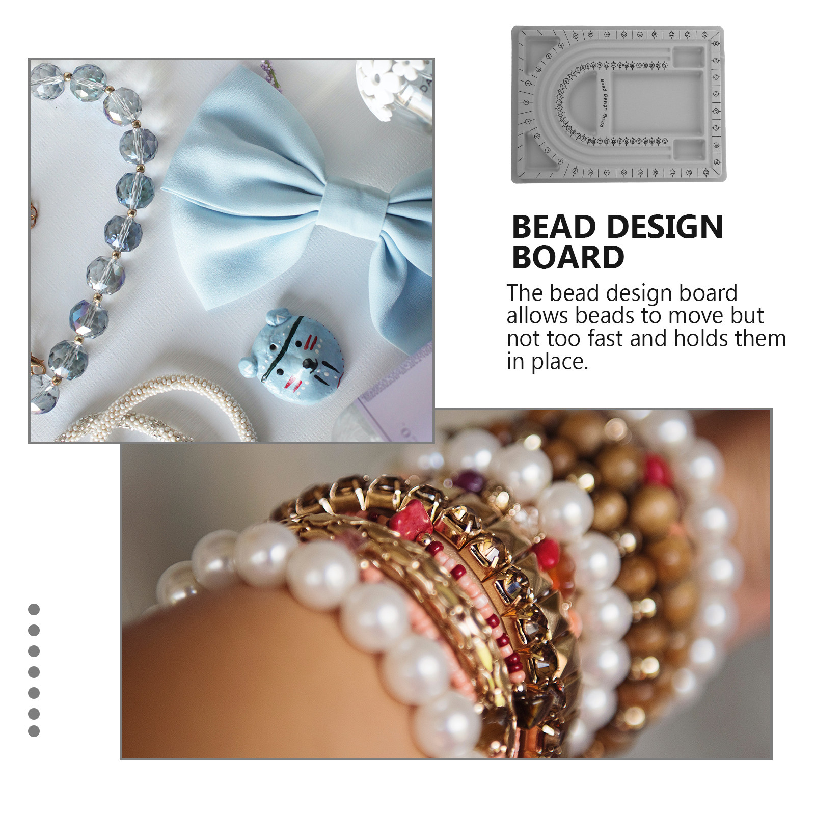 2er-Set Perlen-Designbrett Sch – Jewelry Making Designs Bewertung und Preis