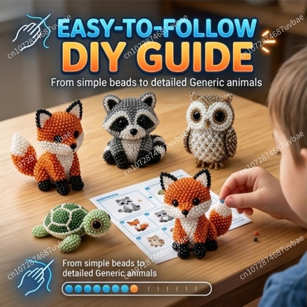 Pädagogisches DIY-Tierperlen-S – Jewelry Making Kit For Kids Bewertung und Preis