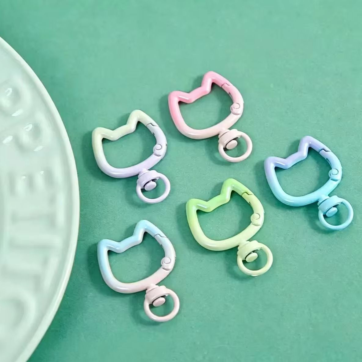 5–10 Stück Karabiner mit niedl – Jewelry Making Designs Bewertung und Preis