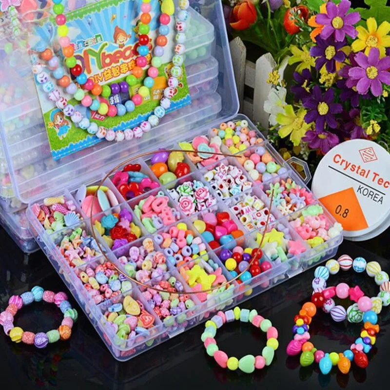 Mädchen DIY Perlen Set Schmuck – Jewelry Making Kit For Kids Bewertung und Preis